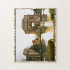 Reflektion från nationalparken Scenia Pavilion Sjö Pussel