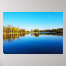 Reflektion från öster sida Sjö