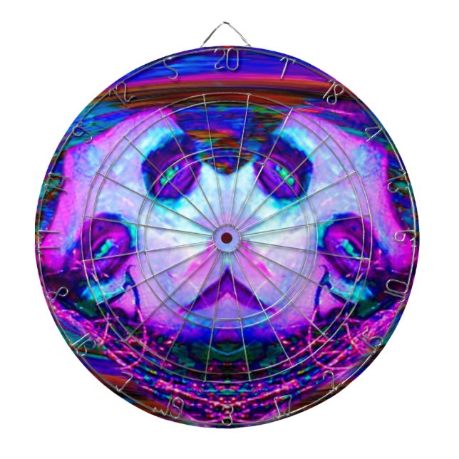 Reflektion från spegel piltavla (Framsidan)