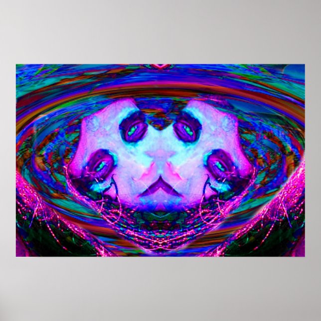 Reflektion från spegel poster (Framsidan)