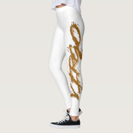 Reflektion från våg leggings
