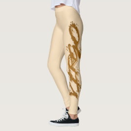 Reflektion från våg leggings
