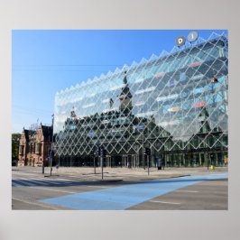 Reflektion i Köpenhamn City Hall Poster