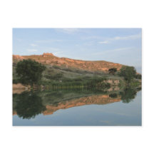 REFLEKTION I Sjö Scott State Park Kansas