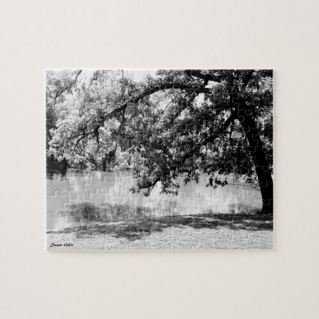 Reflektion i Vatten Fine Art Puzzle Pussel (Horisontell)