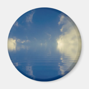 Reflektion i Vatten Magnet