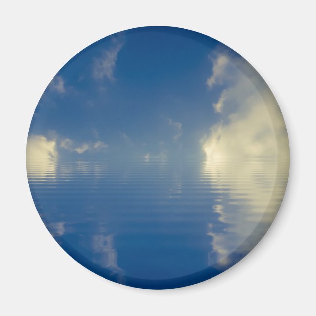 Reflektion i Vatten Magnet (Framsidan)