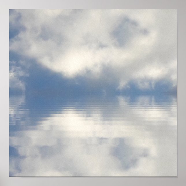 Reflektion i Vatten Poster (Framsidan)