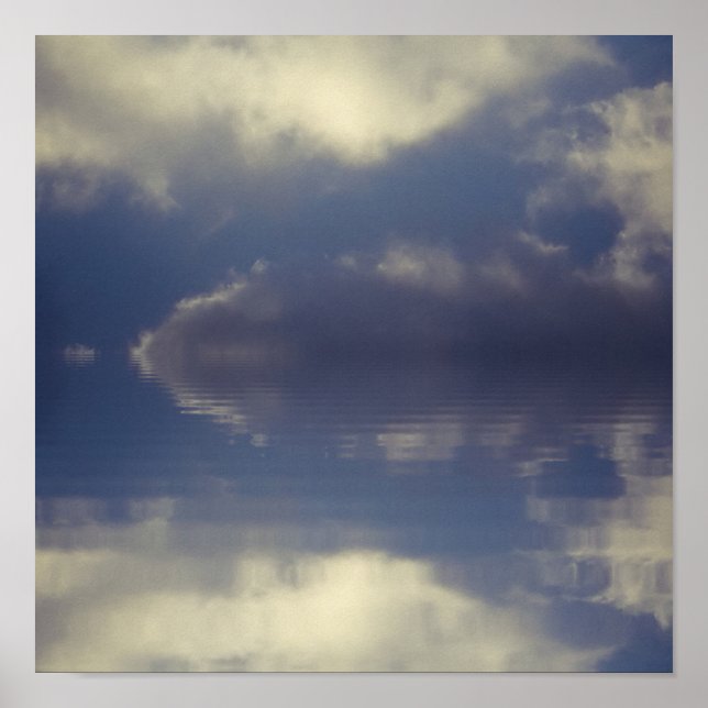Reflektion i Vatten Poster (Framsidan)