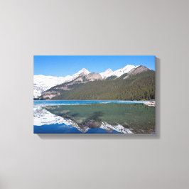 Reflektion över Sjö Louise - Banff NP, Kanada Canvastryck