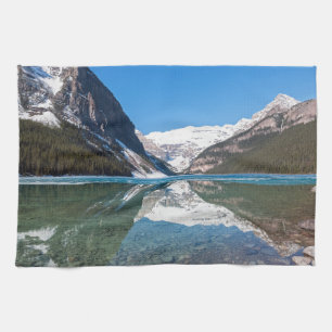 Reflektion över Sjö Louise - Banff NP, Kanada Kökshandduk