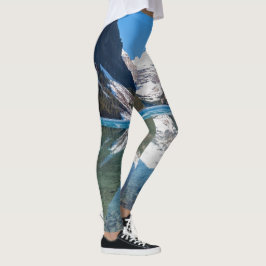 Reflektion över Sjö Louise - Banff NP, Kanada Leggings