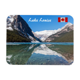 Reflektion på Lake Louise - Banff NP, Kanada Magnet