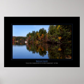 Reflektion Poster