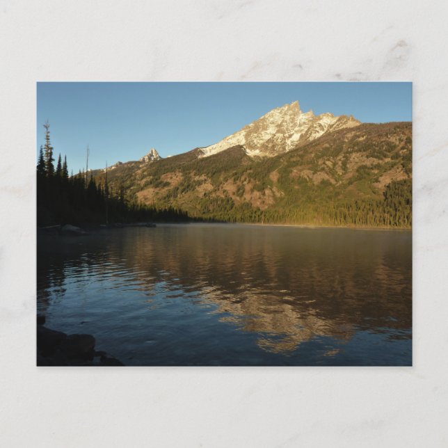 Reflektion vid Jenny Lake I Vykort (Framsida)