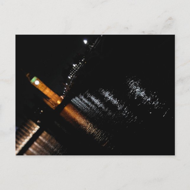 Reflektioner av Big Ben - London vykort (Framsida)