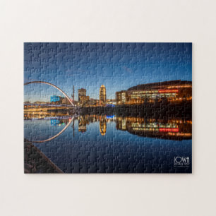 Reflektioner av Des Moines, Iowa Pussel