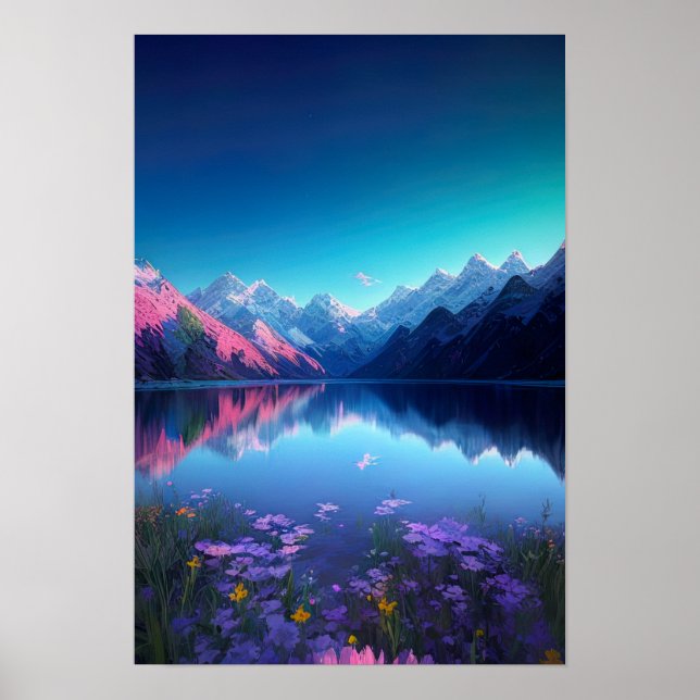 Reflektioner av en Pristine-värld Poster (Framsidan)