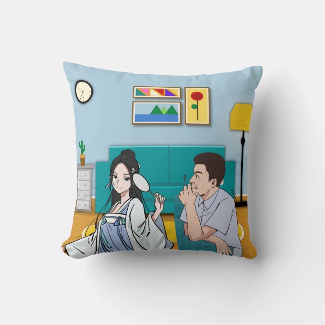 Reflektioner av Grace - Levande rum Harmony Kudde (Framsida)