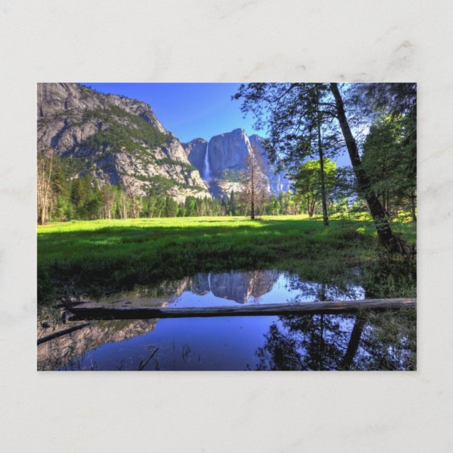 Reflektioner av lägenheter vykort (Framsida)