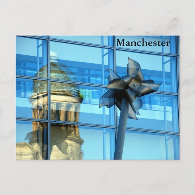 Reflektioner av Manchester Postcard Vykort (Framsida)