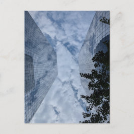 Reflektioner av New York vykort – Brooklyn bridge