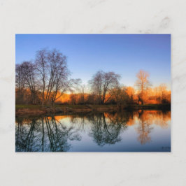 Reflektioner av styrka vykort