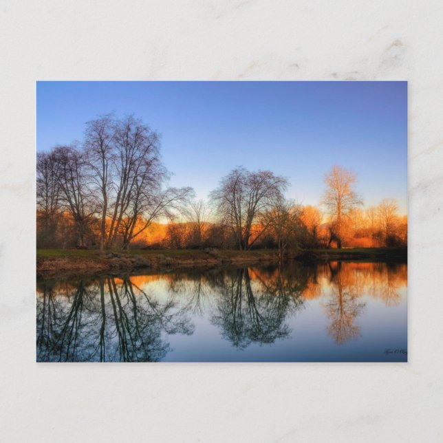 Reflektioner av styrka vykort (Framsida)