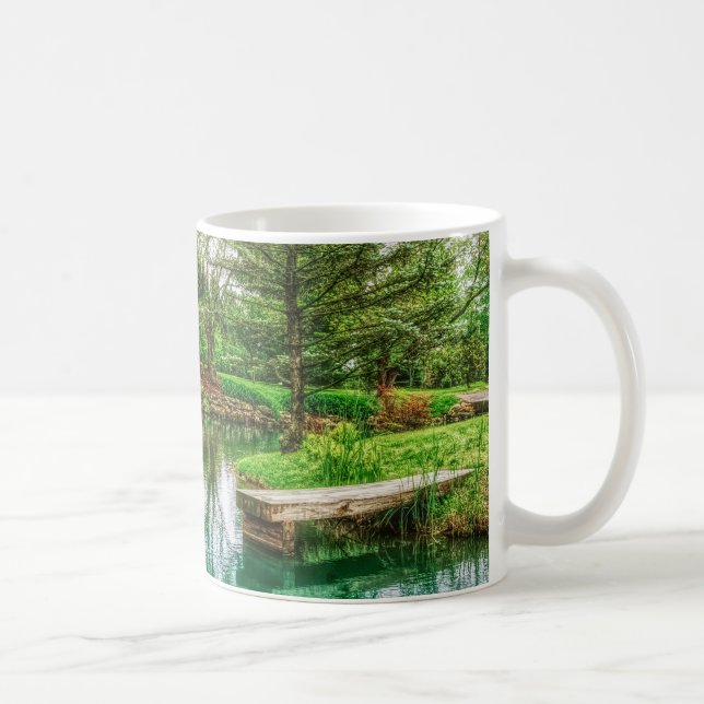 Reflektioner för Grönten vår Kaffemugg (Höger)