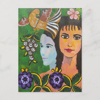 Reflektioner från det förflutna vykort