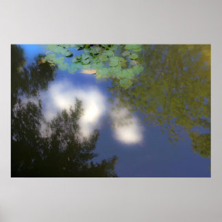 Reflektioner från en vacker dag poster