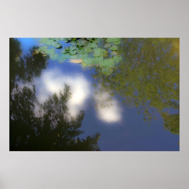 Reflektioner från en vacker dag poster (Framsidan)