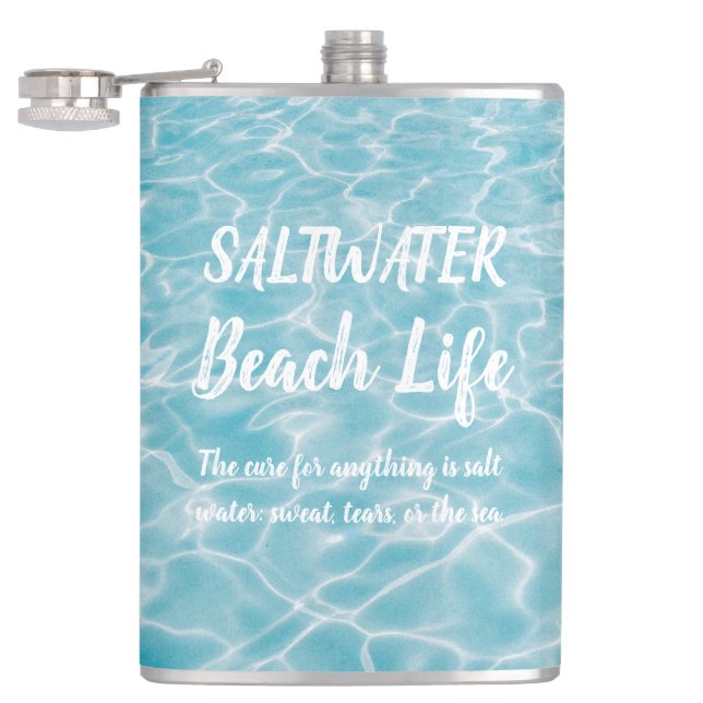 Reflektioner från Saltwater Life Aquatic Bassäng Fickplunta (Öppnad)