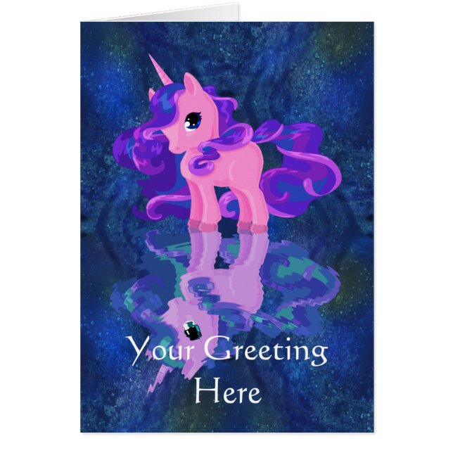 Reflektioner från Stollig Hälsningskort (Framsidan)