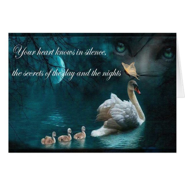 Reflektioner Hälsningskort (Framsidan Horizontal)