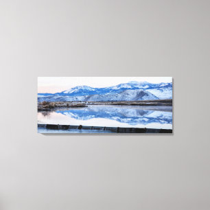 Reflektioner hos Sierrorna i Reno Canvastryck