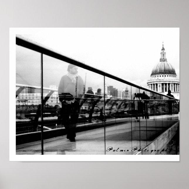 Reflektioner i London [Konsttryck] Poster (Framsidan)