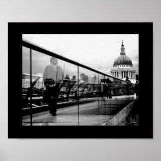 Reflektioner i London [Utskrift] Version 2 Poster