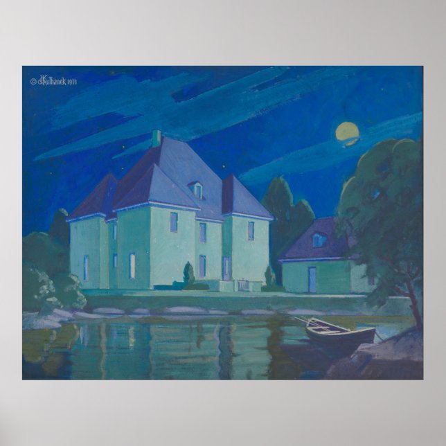 Reflektioner i Normandie - Kulhanek (1971) Poster (Framsidan)