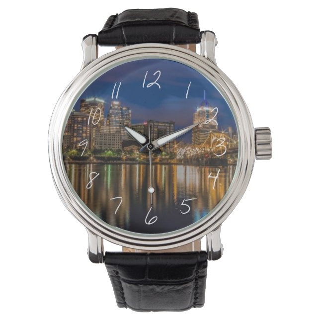 Reflektioner i Pittsburgh Armbandsur (Framsida)
