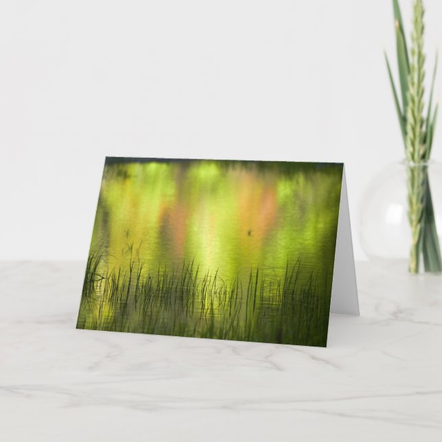 Reflektioner i Spegel Sjö | Yosemit Kort (Framsida)