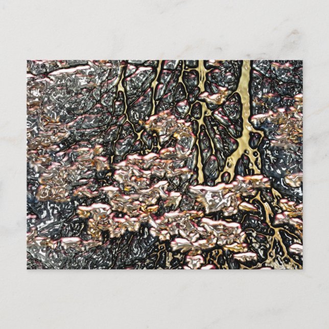 REFLEKTIONER I STREAM VATTEN VYKORT (Framsida)