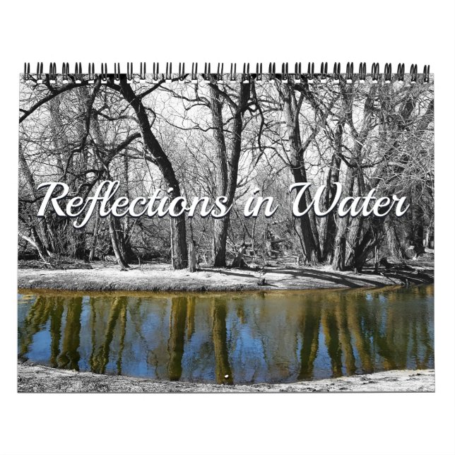 Reflektioner i Vatten naturfotokalender Kalender (Omslag)