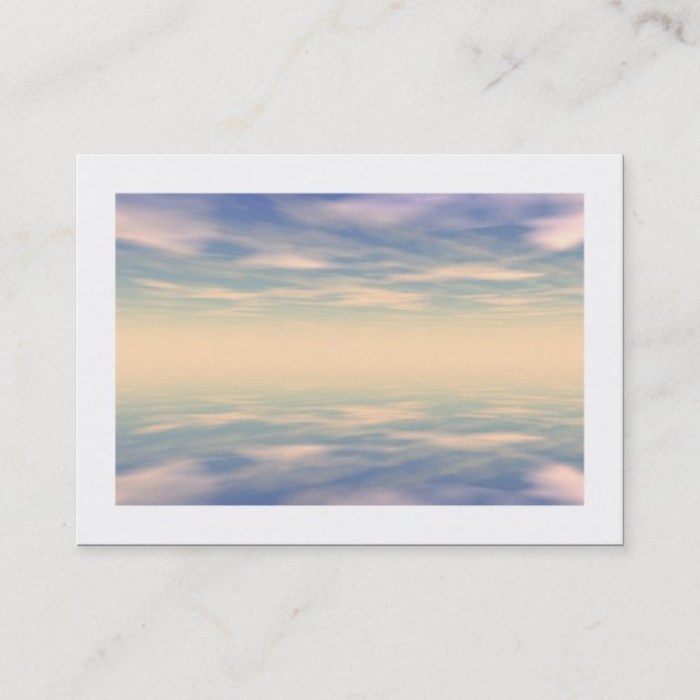 Reflektioner II (gränsade) Visitkort (Framsida)