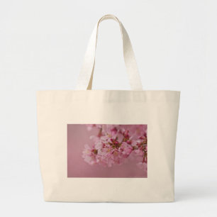 Reflektioner kring Blek Rosa av Sakura Cherry Blom Jumbo Tygkasse