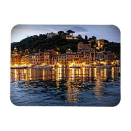 Reflektioner på Portofino, Italia - Italien Magnet