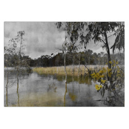 Reflektioner under Grått Himmel