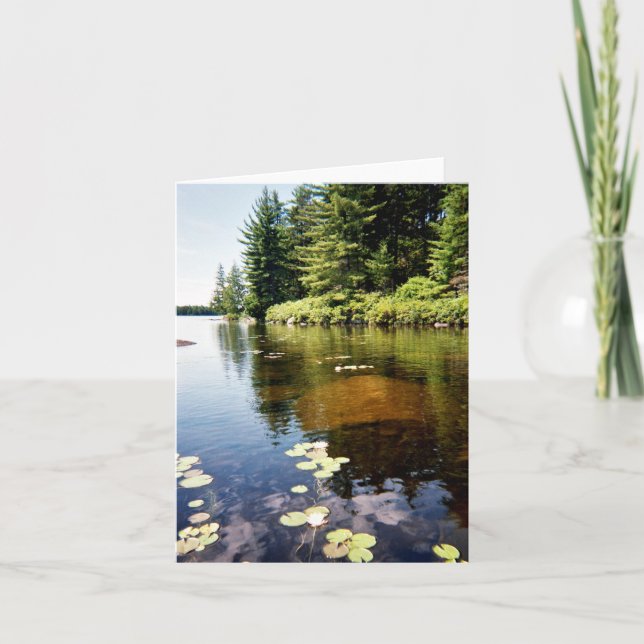 Reflektioner vid Sjö Kort (Framsida)