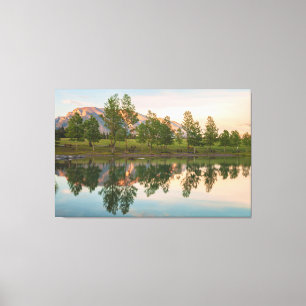 Reflektionerna Canvastryck