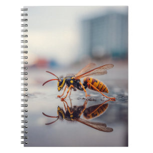 Reflektionsbok för Wasp City Anteckningsbok